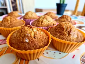 Havermout Muffins met Pompoen en Appel