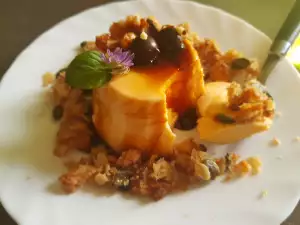 Pompoendessert met Philadelphia