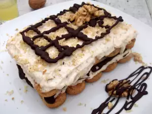 Tiramisu met walnoten