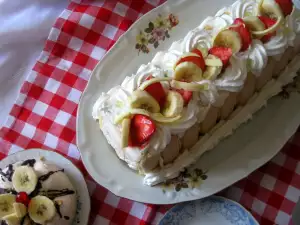 Tiramisu met fruit