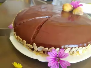Chocolade rum cake