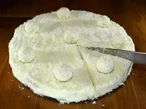 Raffaello taart zonder bakken