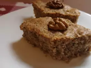 Turkse Revani met Walnoten