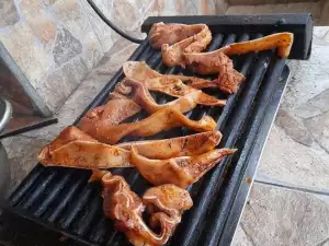 De allerbeste gegrilde varkensoren