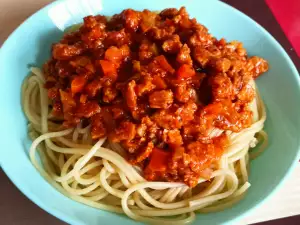 Vegan bolognesesaus