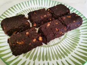 Vegan brownies met kokosmeel