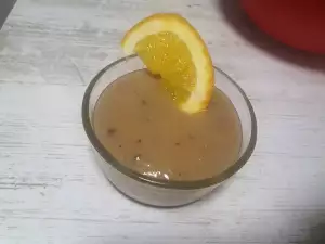 Vegan kastanje pudding
