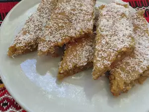 Sappige vegan pompoentaart