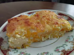 Gebakken yufka met pompoen