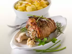 Feestelijk lamsrollade
