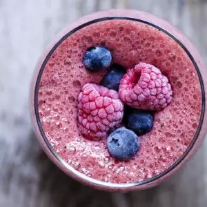 Smoothie met yaconsiroop