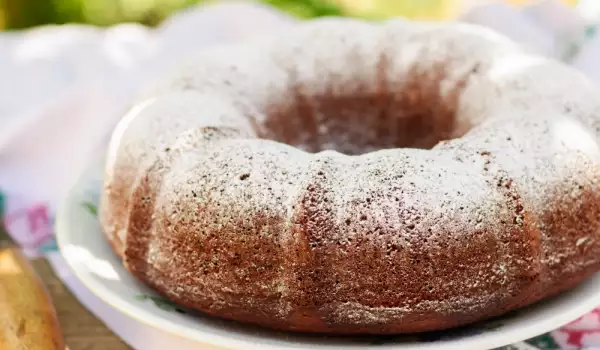 Cake met appelmeel