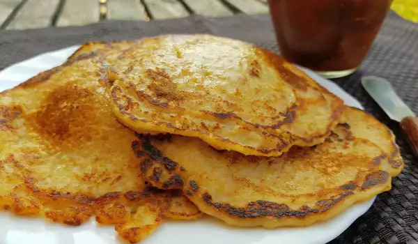 Vegan bananenpannenkoeken