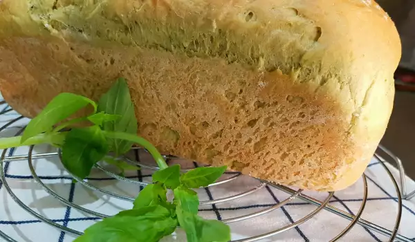 Brood met basilicum