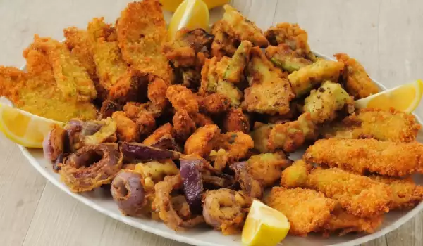 gefrituurde snacks
