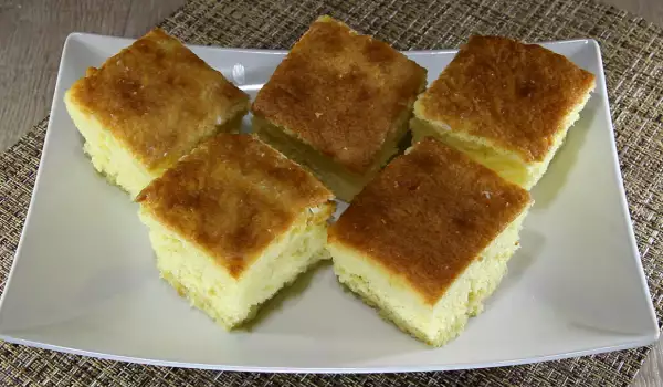 Originele Bulgaarse Revane - cake in siroop