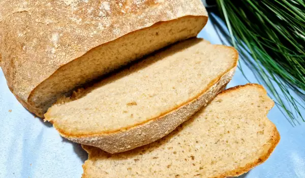 Brood gemaakt van tarwe, rogge en maïs
