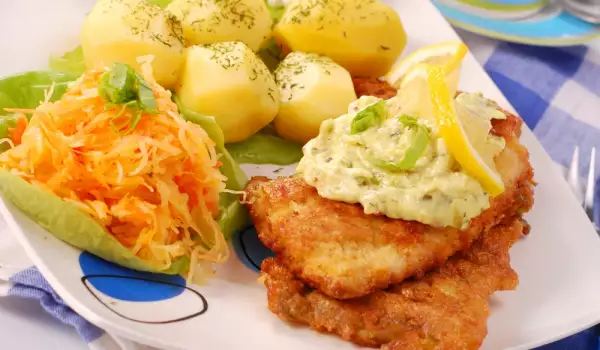 Gepaneerde visfilets