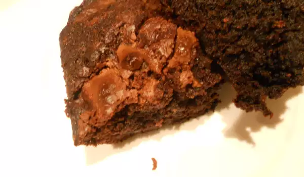 Brownies met toffeevulling