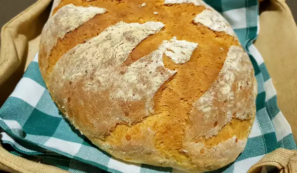 Traditioneel knoflookbrood