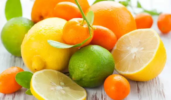 Citrusvruchten bevatten citroenzuur