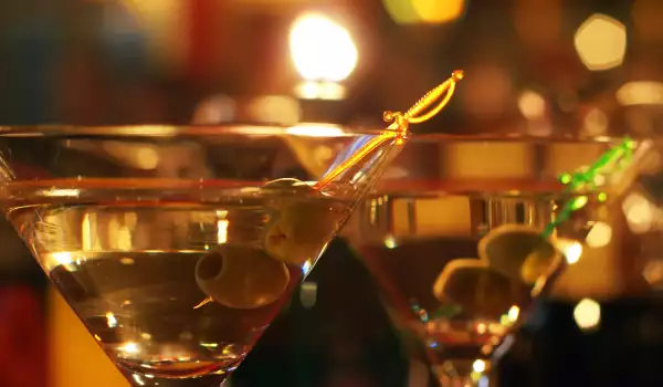 Dirty martini