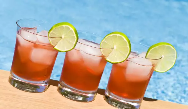 Sangria cocktail met gin