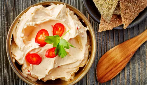 Mousse met kwark kaas