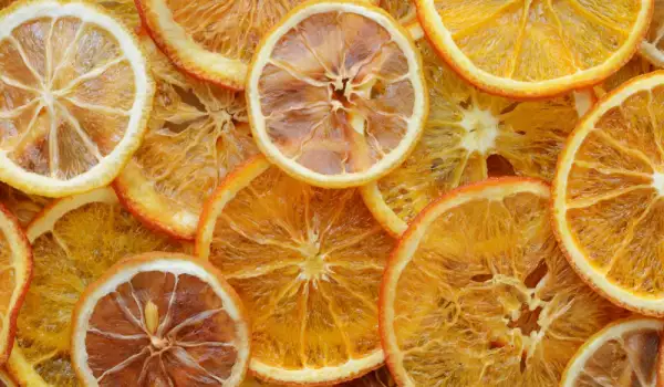 Hoe droog je sinasappels?