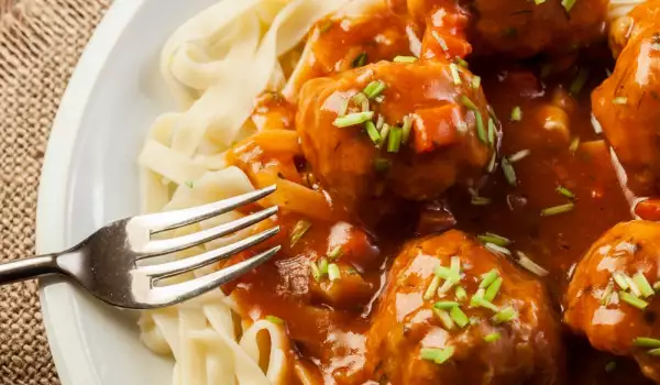 Pasta met tahini