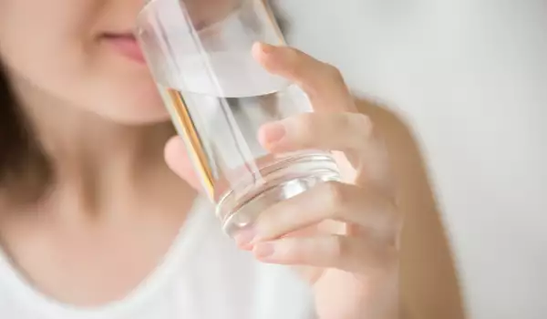 Drink genoeg water