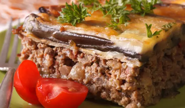 Moussaka met rundergehakt