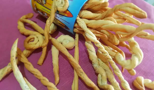 Zelfgemaakte cracker sticks voor een feestje