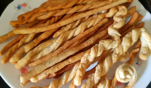 Zelfgemaakte cracker sticks voor een feestje