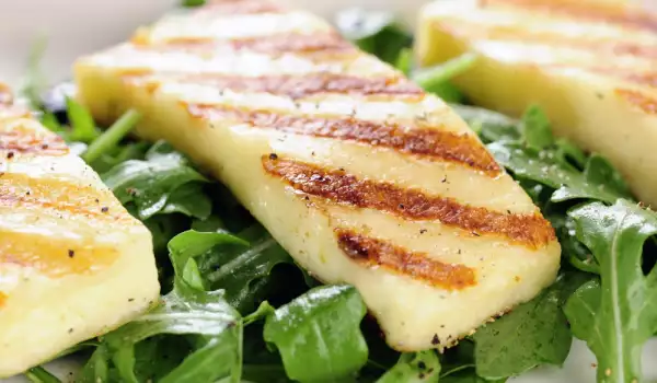 Halloumi salade