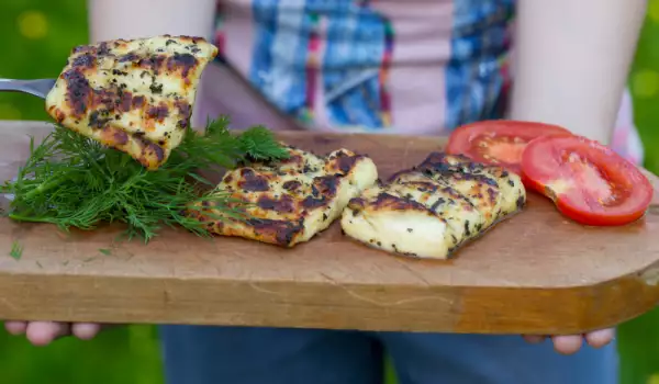 Halloumi maken