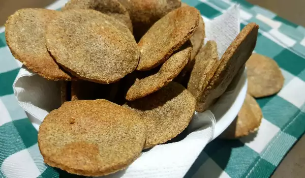 Gezonde crackers met zaden