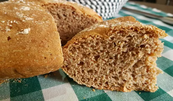 Volkorenbrood met natuurlijk zuurdesem