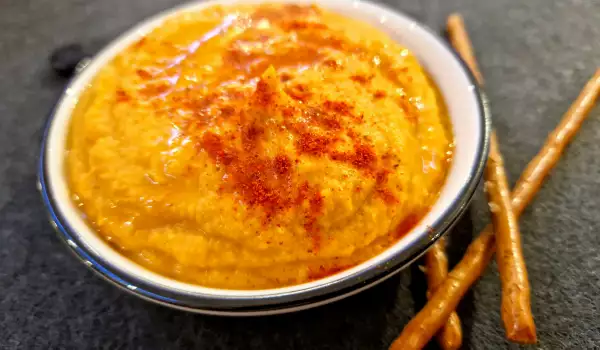 Hummus van zoete aardappelen