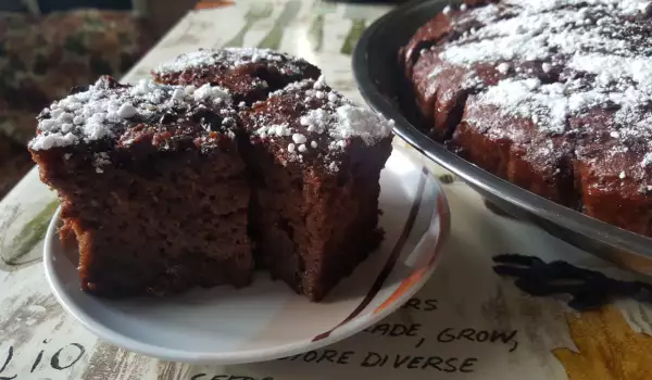 Donkere brownie