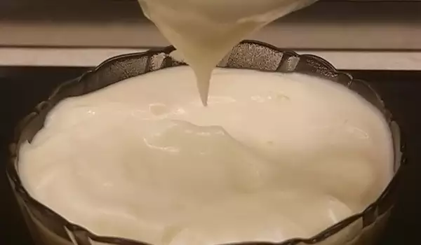 Zelfgemaakte vanillepudding
