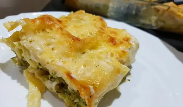 Lasagne met broccoli en kaas