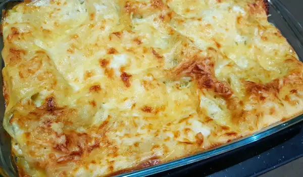 Lasagne met broccoli en kaas