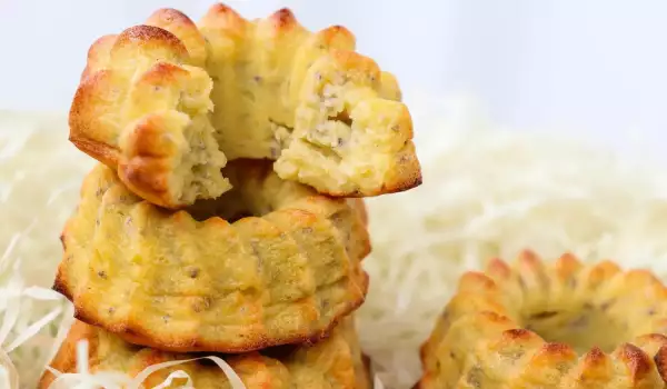 Muffins met citroen en chiazaden