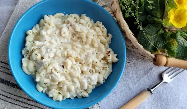 Macaroni met vier kazen