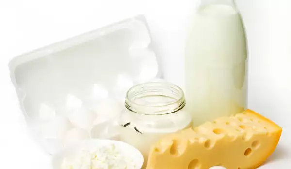 Калций има в млечните продукти