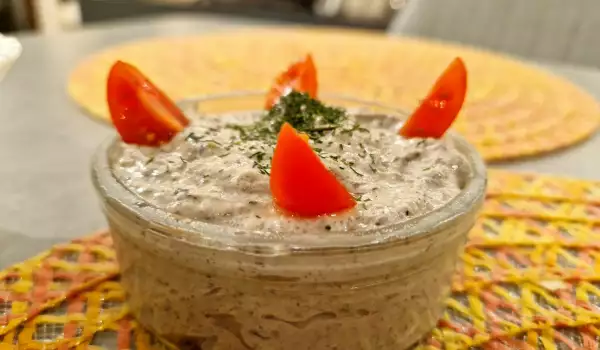 Paté van champignons en walnoten