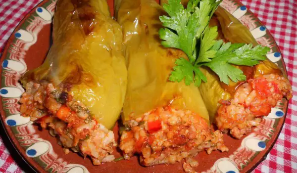 Gevulde paprika