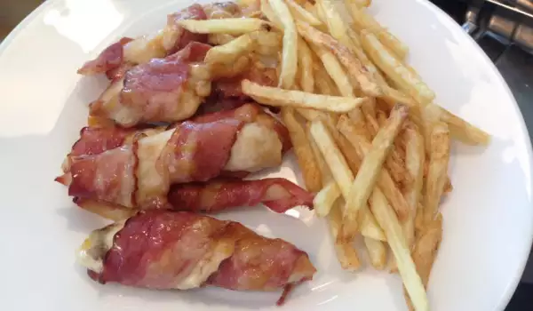 Kipfilet in bacon