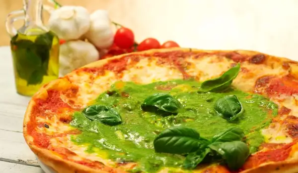 Pesto met basilicum